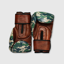 Load image into Gallery viewer, PRO CAMO LEATHER BOXING GLOVES (STRAP UP) LIMITED EDITION