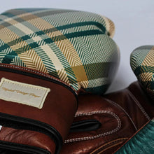 Load image into Gallery viewer, PRO TARTAN LEATHER BOXING GLOVES (STRAP UP) LIMITED EDITION