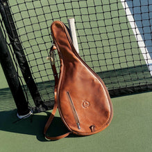 Load image into Gallery viewer, RETRO HERITAGE LEATHER TENNIS BAG