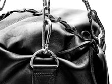 Load image into Gallery viewer, RETRO EXECUTIVE BLACK LEATHER HEAVY PUNCHING BAG (UN-FILLED)
