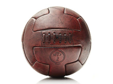 Load image into Gallery viewer, RETRO HERITAGE BROWN LEATHER T SOCCER BALL