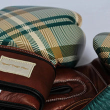 Load image into Gallery viewer, PRO TARTAN LEATHER BOXING GLOVES (STRAP UP) LIMITED EDITION
