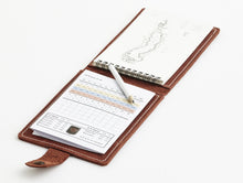 Load image into Gallery viewer, HERITAGE LEATHER GOLF SCORECARD HOLDER
