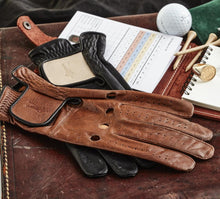 Load image into Gallery viewer, PRO HERITAGE BROWN LEATHER GOLF GLOVE (L/H)
